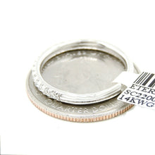 Load image into Gallery viewer, New 0.25ct natural diamond 14k White Gold Women wedding band Ring jewelry Size 7
