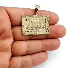 Load image into Gallery viewer, New 10k yellow gold last supper pendant charm fine gift religions jewelry 4.3g
