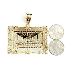 Load image into Gallery viewer, New 10k yellow gold last supper pendant charm fine gift religions jewelry 20.2g
