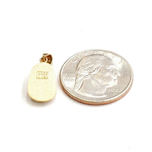 Load image into Gallery viewer, 14K Yellow Gold 3D Classic baby girl Shoe Charm Pendant gift Fine Jewelry 1.5g
