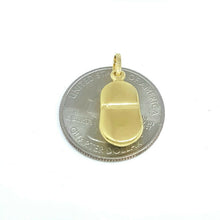 Load image into Gallery viewer, New 14K Yellow Gold Hollow 3D Classic Shoe Charm Pendant gift Fine Jewelry 1.4g
