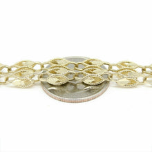 Load image into Gallery viewer, New 14K yellow gold 4.5mm Turkish chain Necklace fine gift jewelry 27.5" 35.2g
