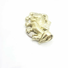 Load image into Gallery viewer, 10k yellow gold dragon full body pendant/charm gift fine jewelry for men 6.6g
