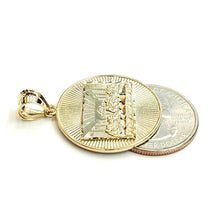 Load image into Gallery viewer, New 10k yellow gold last supper pendant charm fine gift religions jewelry 3.9g
