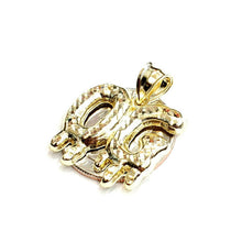 Load image into Gallery viewer, 10k yellow Gold OG original gangster word Pendant diamond cut fine jewelry 3.4g

