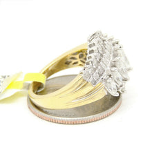 Load image into Gallery viewer, 2.00ct Genuine Diamond 14k yellow Gold Women anniversary wedding Ring Size 7
