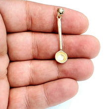 Load image into Gallery viewer, 14k yellow Gold solid 3D Ladle Pendant charm gift fine Kitchenware jewelry 1.6g
