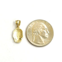 Load image into Gallery viewer, New 14k yellow Gold tiny Skull mummy dead Bone Pendant Gift fine jewelry 1.4g
