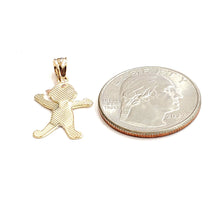 Load image into Gallery viewer, New 14k tri color gold baby boy kid Pendant charm fine gift jewelry unisex 1.2g
