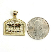 Load image into Gallery viewer, New 10k yellow gold last supper pendant charm fine gift religions jewelry 3.1g
