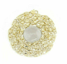Load image into Gallery viewer, New 14K yellow gold 4.5mm Turkish chain Necklace fine gift jewelry 27.5" 35.2g
