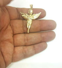 Load image into Gallery viewer, 14k yellow Gold full body angel Pendant charm unisex gift fine jewelry love 4g
