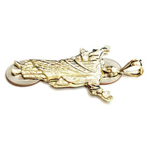 Load image into Gallery viewer, 10k yellow gold Jesus full body religious gift pendant charm fine jewelry 11.8g
