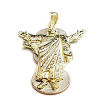 Load image into Gallery viewer, 10k yellow gold Jesus full body religious gift pendant charm fine jewelry 11.8g
