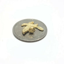 Load image into Gallery viewer, New 14k yellow Gold small eagle Pendant charm bird gift fine jewelry unisex 0.9g
