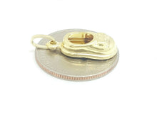 Load image into Gallery viewer, New 14K Yellow Gold Hollow 3D Classic Shoe Charm Pendant gift Fine Jewelry 1.4g
