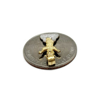 Load image into Gallery viewer, New 14k two tone gold divino nino baby Jesus religious pendant fine jewelry 0.8g
