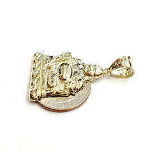 Load image into Gallery viewer, New 10k yellow gold buddha Buda Buddah pendant charm fine religious jewelry 4g

