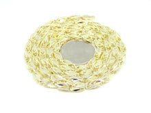 Load image into Gallery viewer, 10K real yellow gold 5.5mm Turkish chain Necklace fine gift jewelry 28" 38.6g
