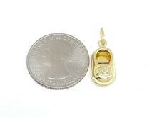Load image into Gallery viewer, New 14K Yellow Gold Hollow 3D Classic Shoe Charm Pendant gift Fine Jewelry 1.4g
