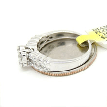 Load image into Gallery viewer, 1.10 Ct Natural Diamond In 14k White Gold Wedding Engagement Ring jewelry Size 7
