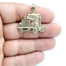 Load image into Gallery viewer, New 14k yellow Gold truck car trucking Pendant charm gift fine jewelry 6.3g
