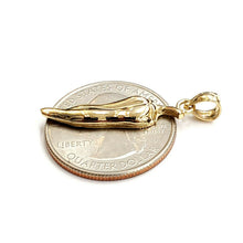 Load image into Gallery viewer, New 14k yellow gold Chili Pepper pendant charm gift fine jewelry 1.7g
