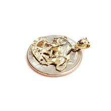 Load image into Gallery viewer, New 14k yellow Gold taurus bull zodiac sign astrology Pendant charm jewelry 1.6g
