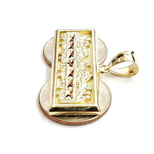 Load image into Gallery viewer, New 10k yellow gold last supper pendant charm fine gift religions jewelry 7.7g
