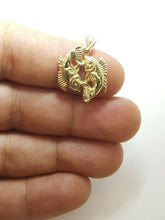 Load image into Gallery viewer, 10k yellow Gold Pisces fish zodiac Pendant charm fine gift jewelry unisex 1.9g
