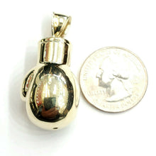 Load image into Gallery viewer, New 10k yellow Gold 3D boxing glove Pendant charm gift sport fine jewelry 11g
