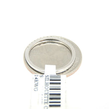 Load image into Gallery viewer, New 0.18ct genuine diamond 14k White Gold Women wedding band Ring jewelry Size 7
