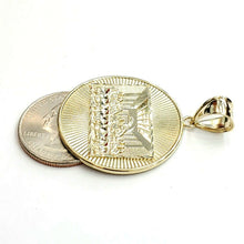 Load image into Gallery viewer, New 10k yellow gold last supper pendant charm fine gift religions jewelry 5.6g
