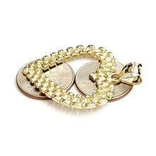 Load image into Gallery viewer, New 10k yellow gold heart pendant charm love Amor fine gift women jewelry 5.1g
