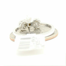 Load image into Gallery viewer, 0.51Ct Natural Diamond 14k White Gold women Wedding Engagement Ring Size 7.25
