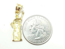 Load image into Gallery viewer, 10k two-tone gold statue of liberty pendant charm fine gift jewelry unisex 2.3g
