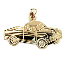 Load image into Gallery viewer, 14k yellow Gold truck pick up car vehicle Pendant charm gift fine jewelry 2.3g
