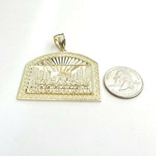 Load image into Gallery viewer, New 10k yellow gold last supper pendant charm fine gift religions jewelry 14g

