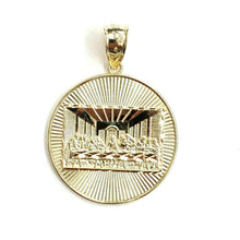 Load image into Gallery viewer, New 10k yellow gold last supper pendant charm fine gift religions jewelry 8.8g
