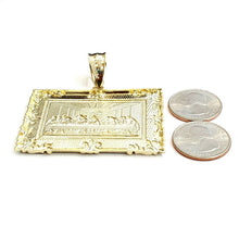 Load image into Gallery viewer, New 10k yellow gold last supper pendant charm fine gift religions jewelry 20.2g
