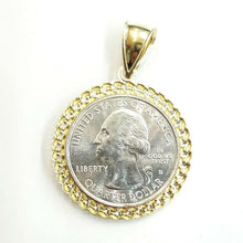 Load image into Gallery viewer, 10k yellow gold round Jesus face head pendant charm religious jewelry 1.18" 6.1g
